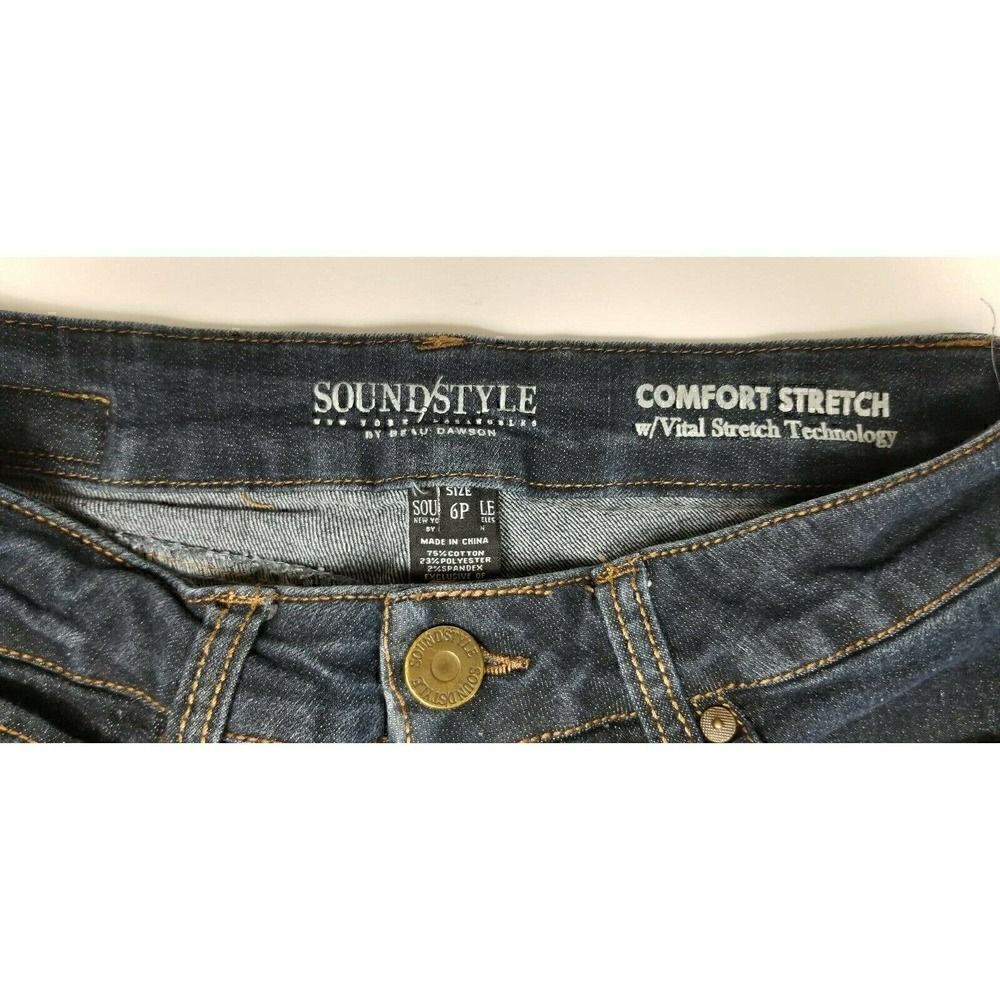SOUND/STYLE Comfort Stretch Technology Jeans Size 6P - Picture 5 of 5